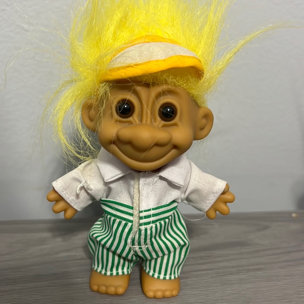 Vintage Russ Troll with Visor, Racetrack, Casino, Retiree